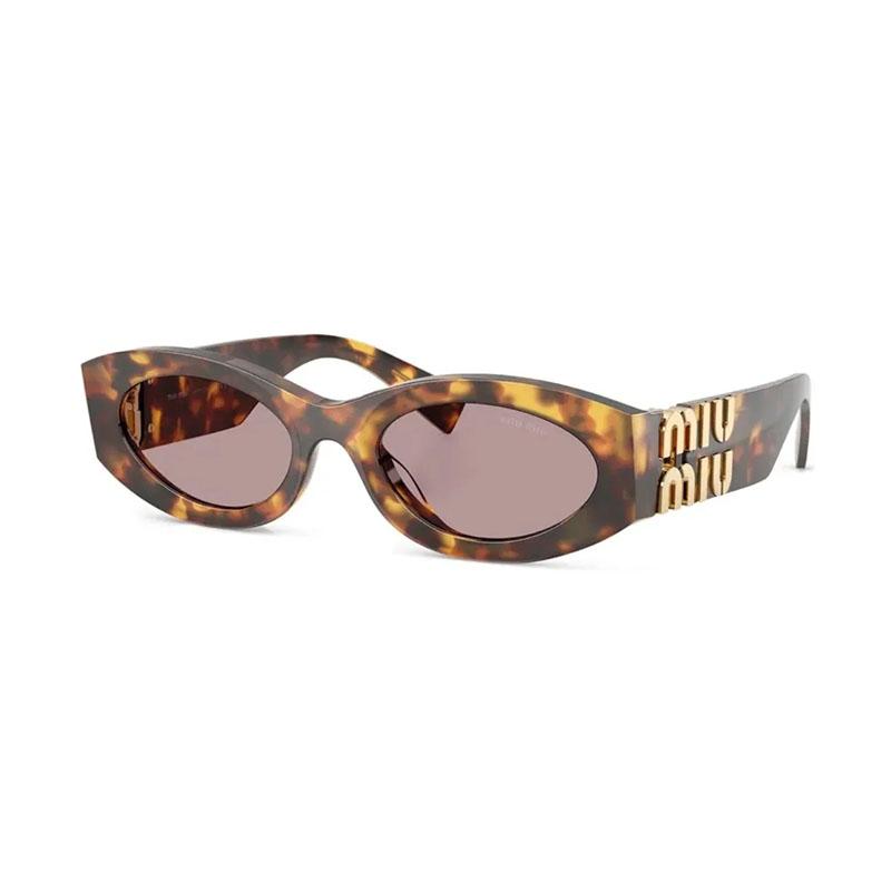 Miu Miu Havana Honey Brown Women’s PVC Sunglasses