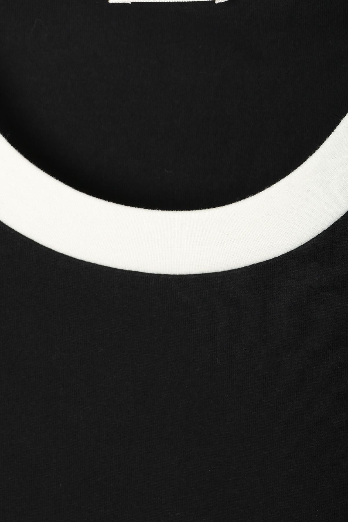 CELINE Triomphe Regular Short Sleeve T-Shirt Black White 2X30O671Q 38AW