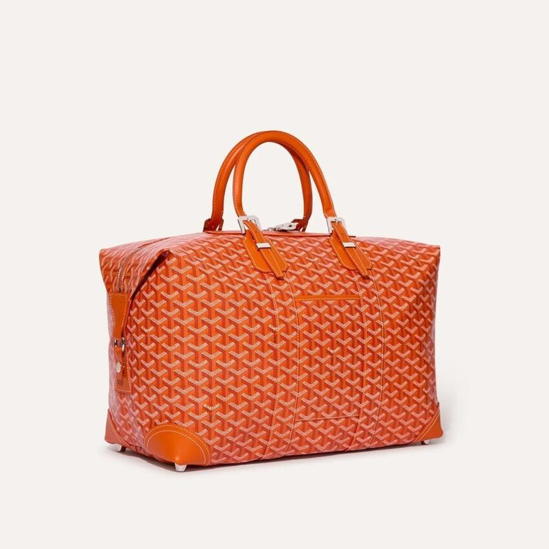 GOYARD Orange Bowling 45 Unisex Clutch Bag BOWLIN045 TY07 CL07