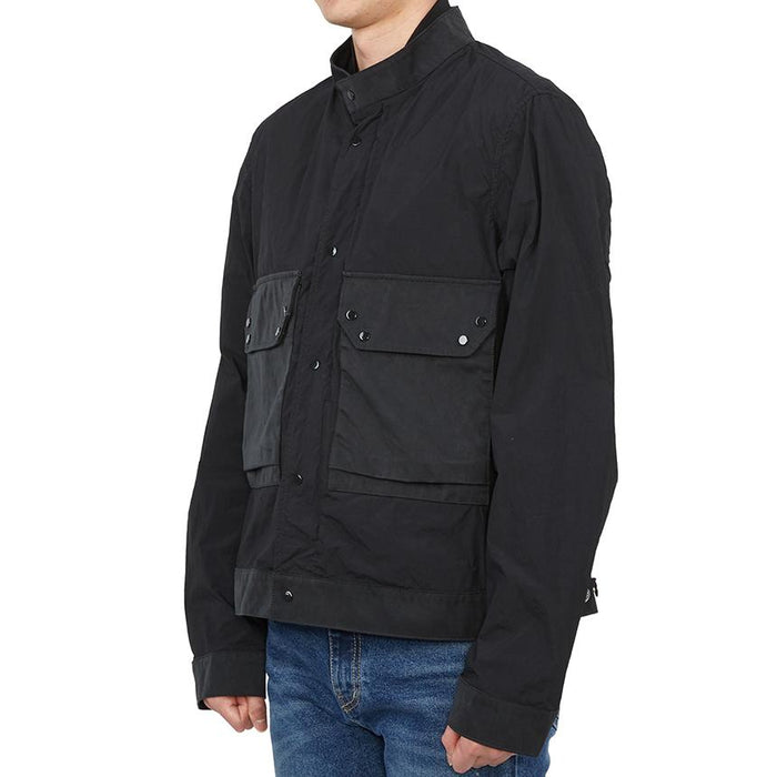 Ten C Men Mid Layer Bomber Jacket Black