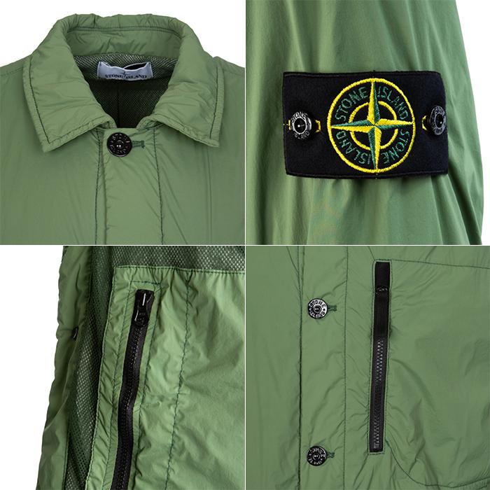 STONE ISLAND Skin Touch Patch Logo Jacket Men Navy