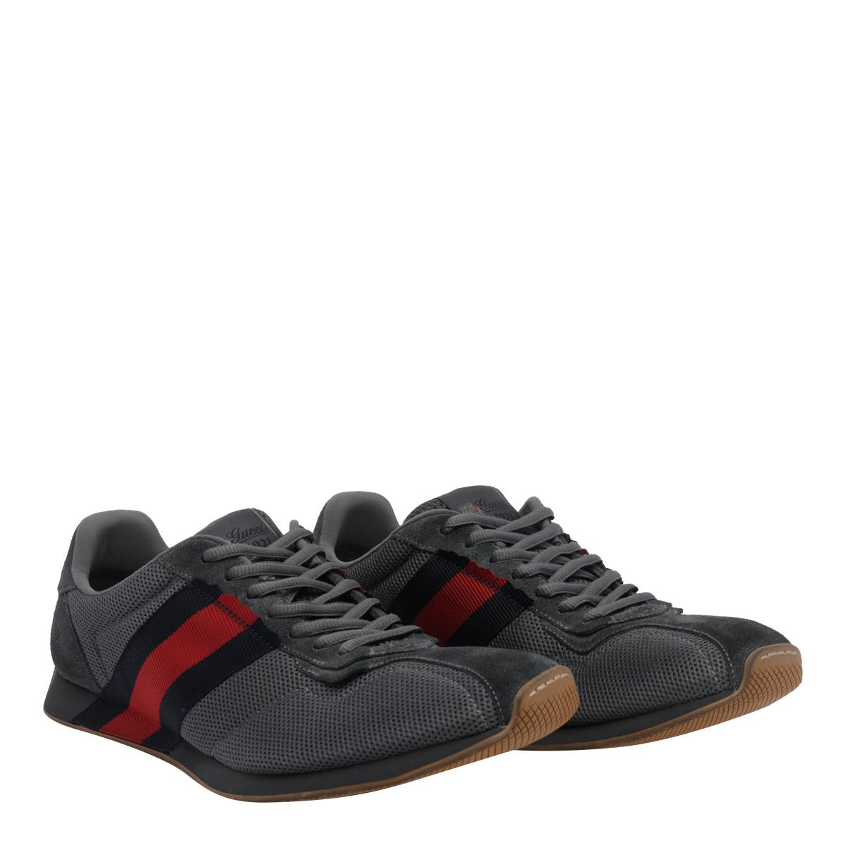 GUCCI Leather Low-Top Sneakers for Men