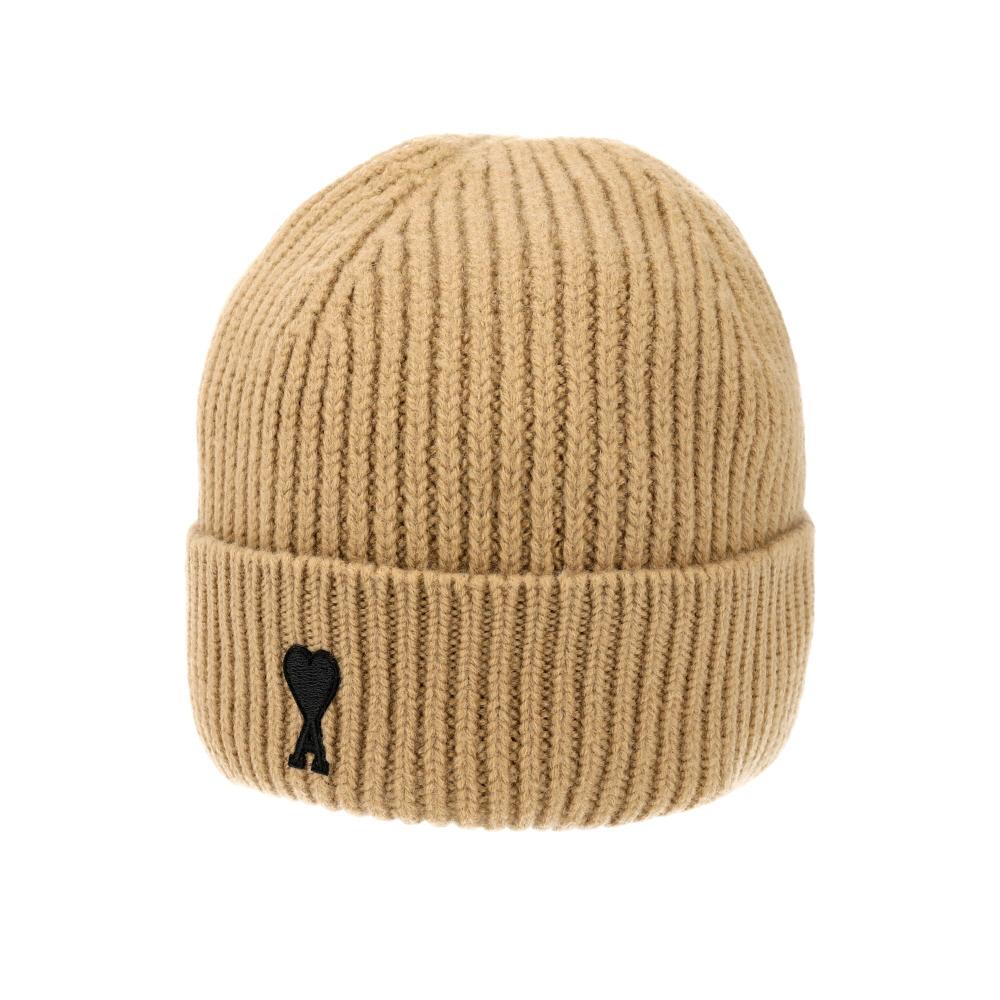 AMI Unisex Knit Beanie Hat UBO006 018 288