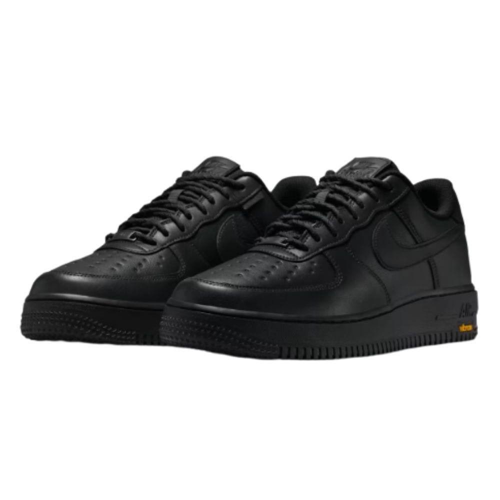 Nike Air Force Vibram Noir & Black Low-Top Sneakers HV5953 001