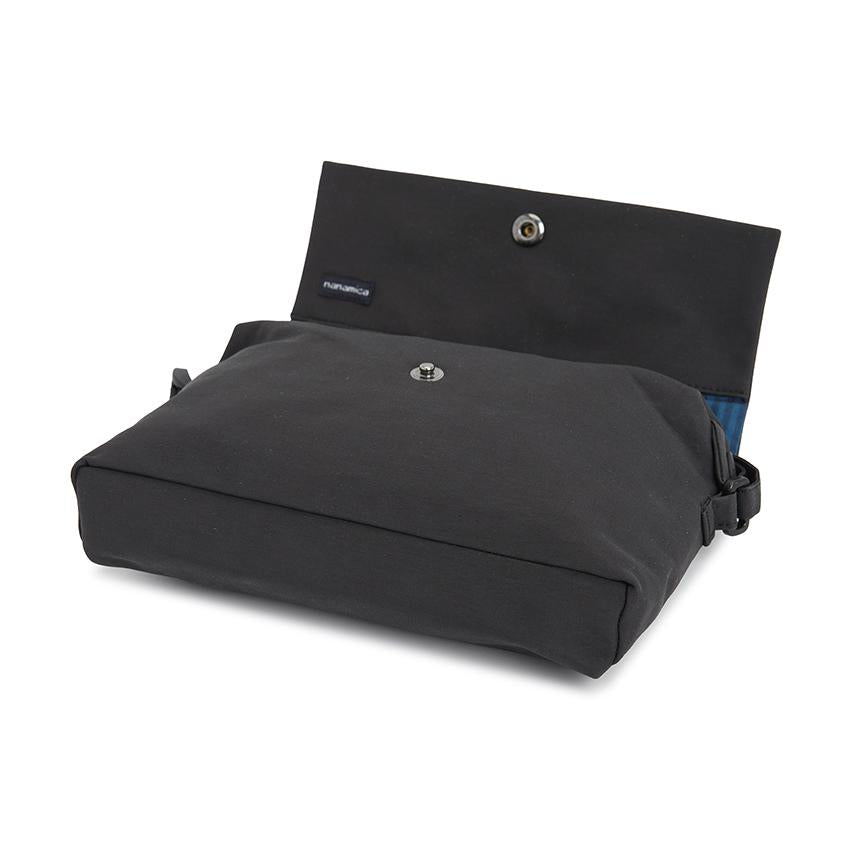 nanamica 2L Pertex Cartridge Unisex Crossbody Bag S25SO044E BLACK