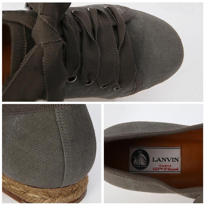 Lanvin Espadrille Low Top Sneakers Women’s AW5X1KSILP6A 11
