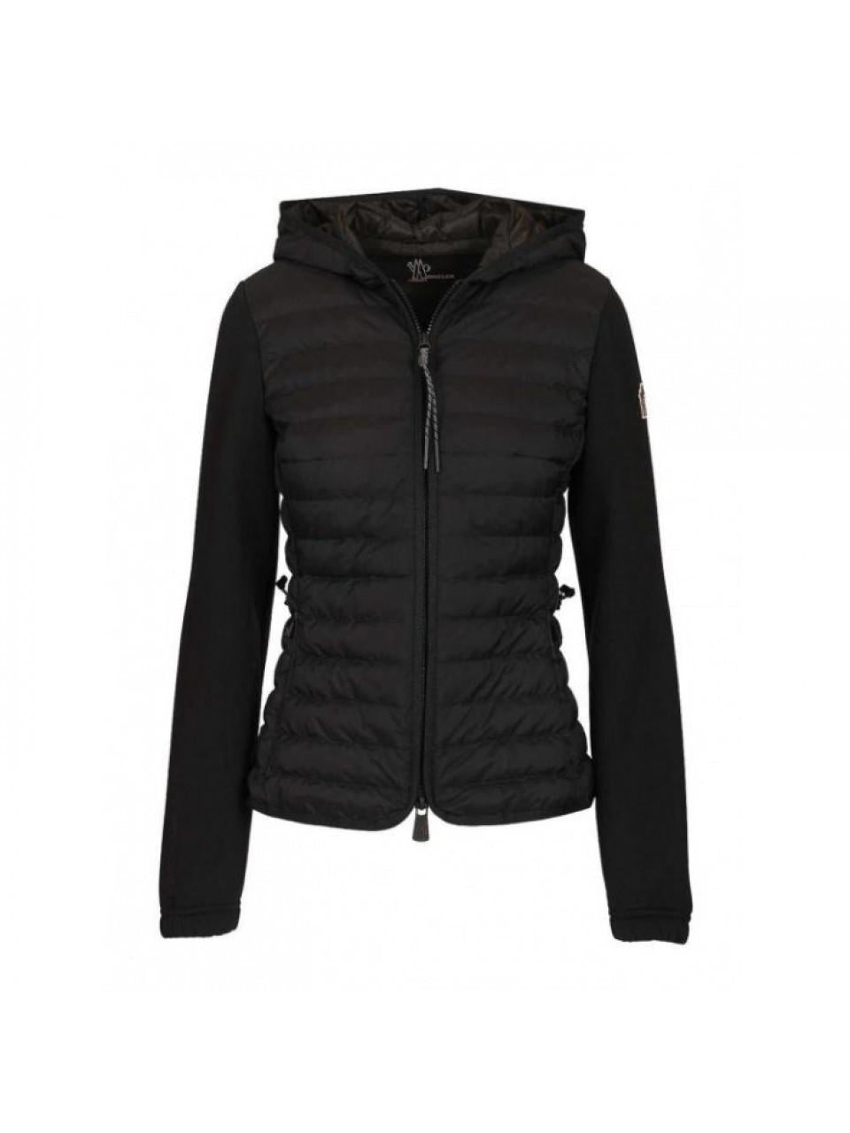 Moncler Women's Grenoble Padded Zip Up Cardigan 8G00003 89BC9 999