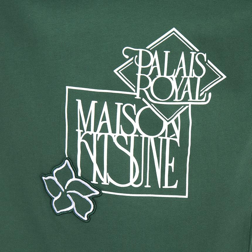 Maison Kitsune Art Nouveau Stamp Men's Short Sleeve T-Shirt