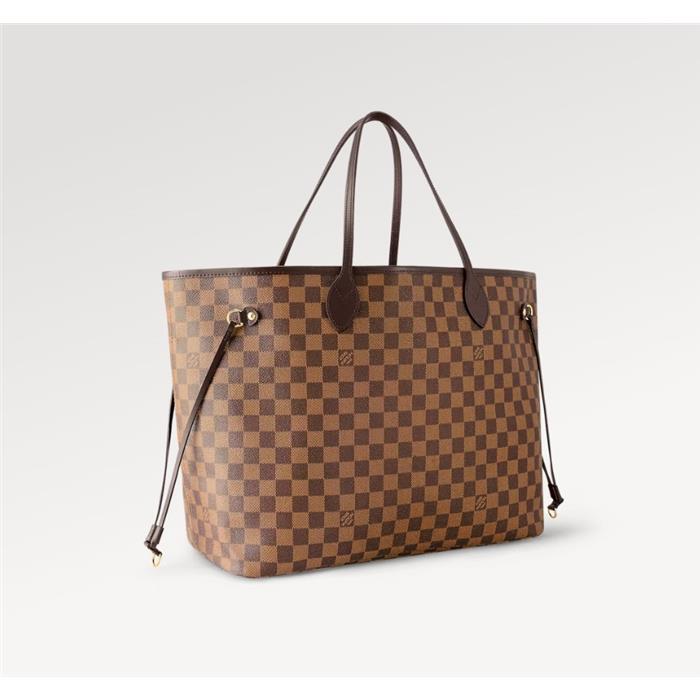 Louis Vuitton Damier Neverfull GM Shoulder Tote Bag