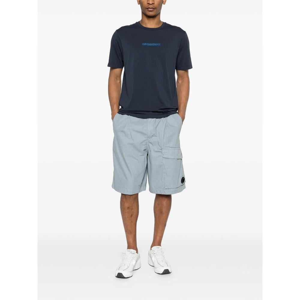 CP Company Cotton Short Sleeve T-Shirt Navy Men’s
