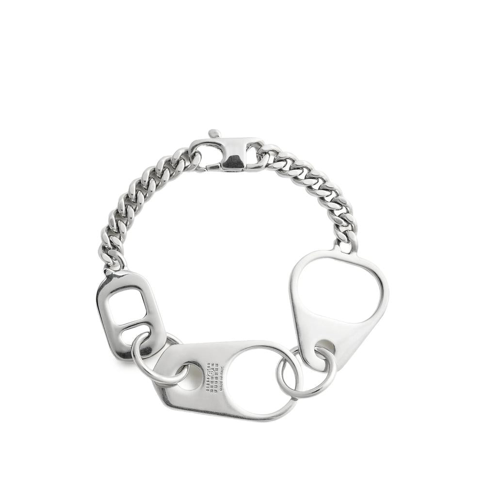 Maison Margiela Silver-Tone Chain Bracelet