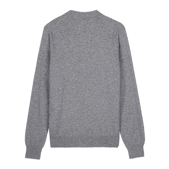 Comme des Garcons Unisex Double Heart Patch Cardigan AX N072 051 GREY