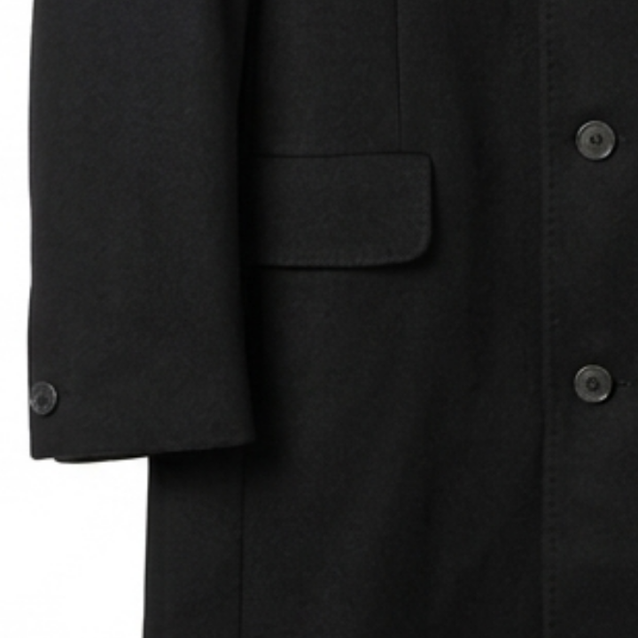 OUR LEGACY Black Dolphin Coat Men M4201DB