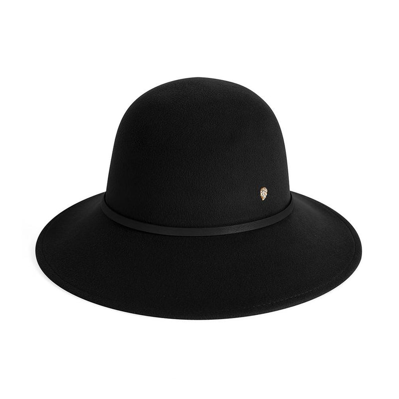 HELEN KAMINSKI Black Wool Felt Women’s Bucket Hat HAT51431 BK