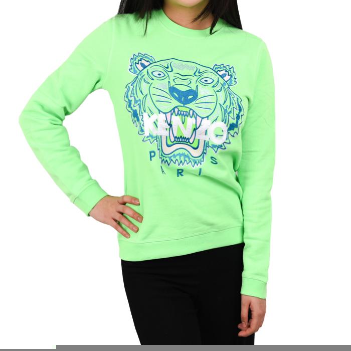 KENZO Tiger Embroidered Sweatshirt Women’s Crewneck Pullover