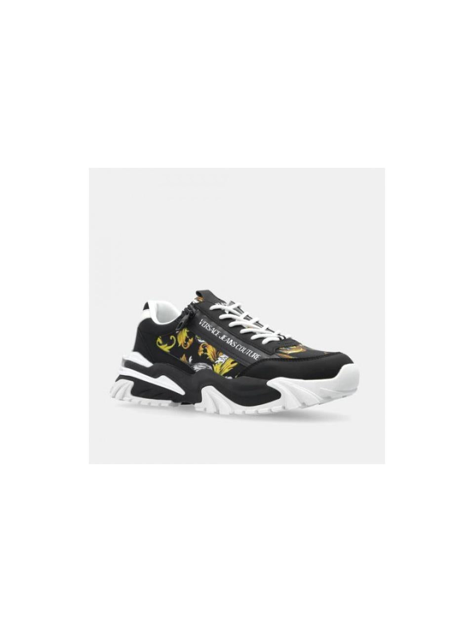 Versace Logo Detailed Low-Top Sneakers 78YA3SI5 ZSC57 G89