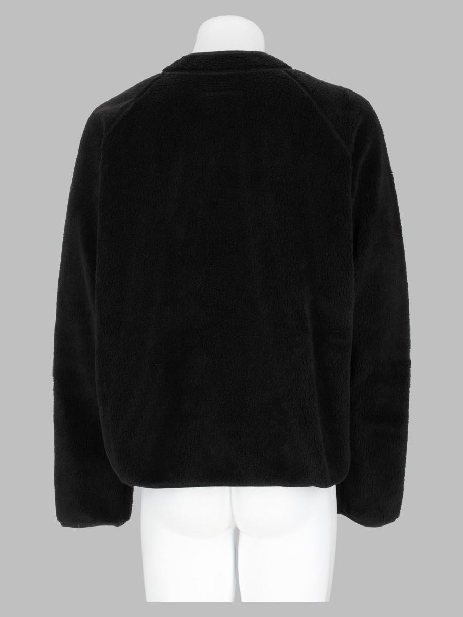 Maison Margiela Black Cotton Crewneck Sweatshirt for Men