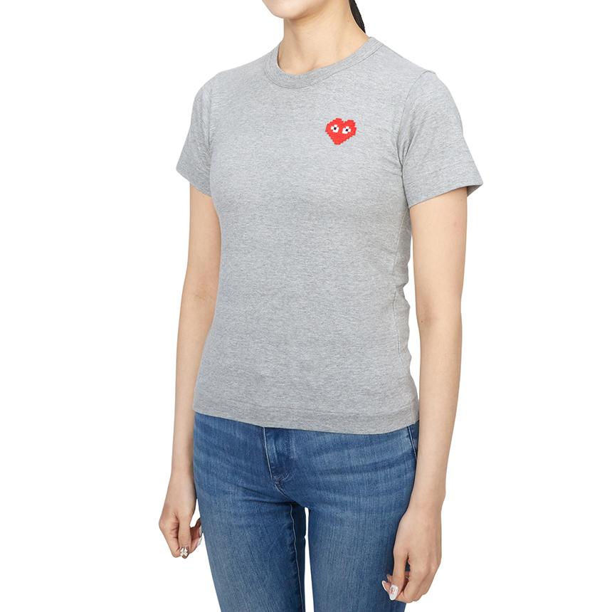 Comme des Garcons Invader Pixel Patch Women’s Short Sleeve T-Shirt AZ T321 051 2