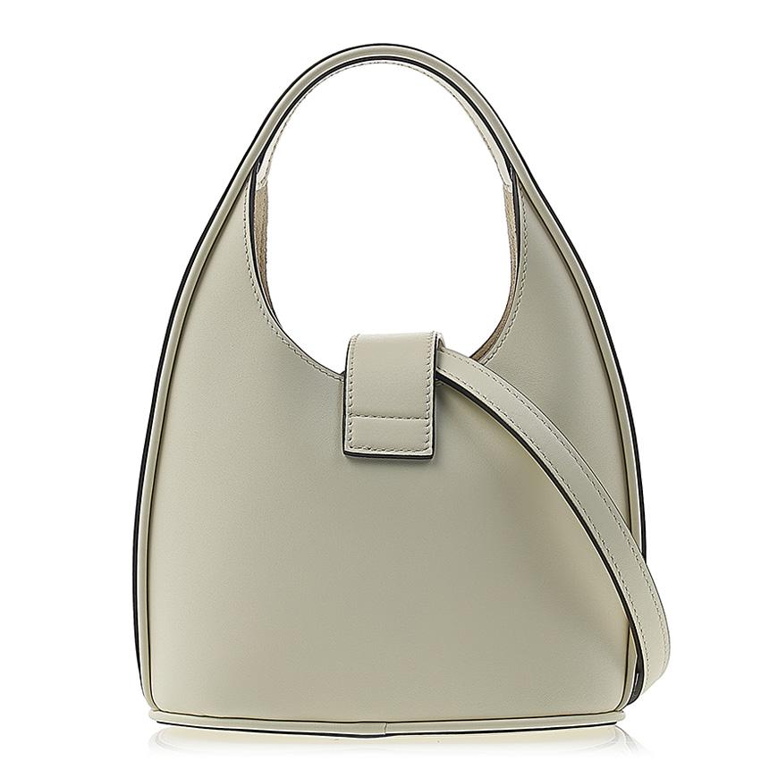 Ferragamo Gancini Soft Mini Tote Bag Mascarpone Calf Leather 0764456 1