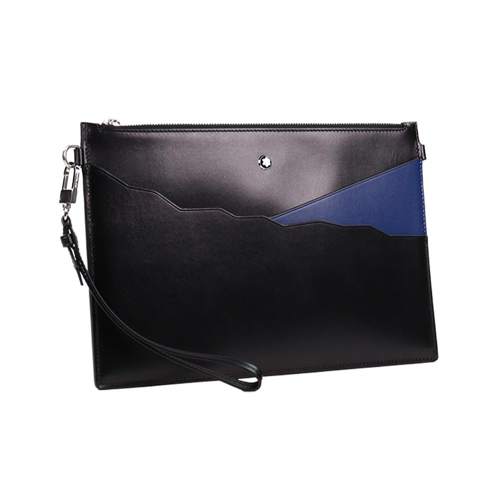 Montblanc Meisterstück Business Leather Clutch Bag for Men