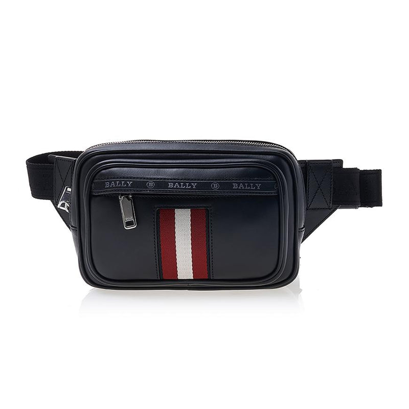 BALLY Leather HILBERT Belt Bag Crossbody for Men
