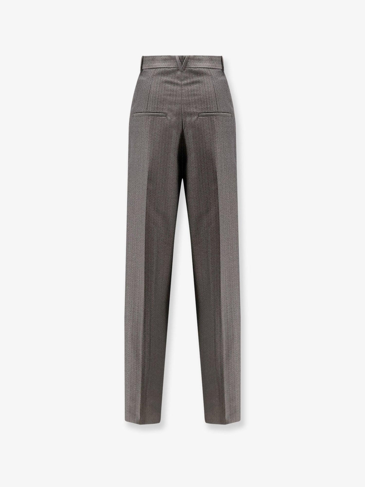 Bottega Veneta Beige Wool Classic Trousers