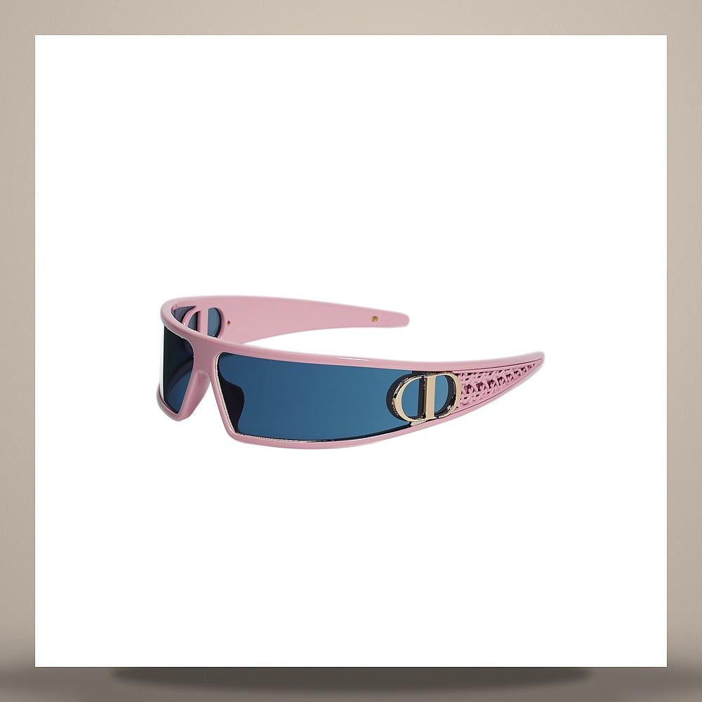 DIOR Pink Mask Sunglasses Veridiol M1U VeryDior VERY M1UXR 43B0