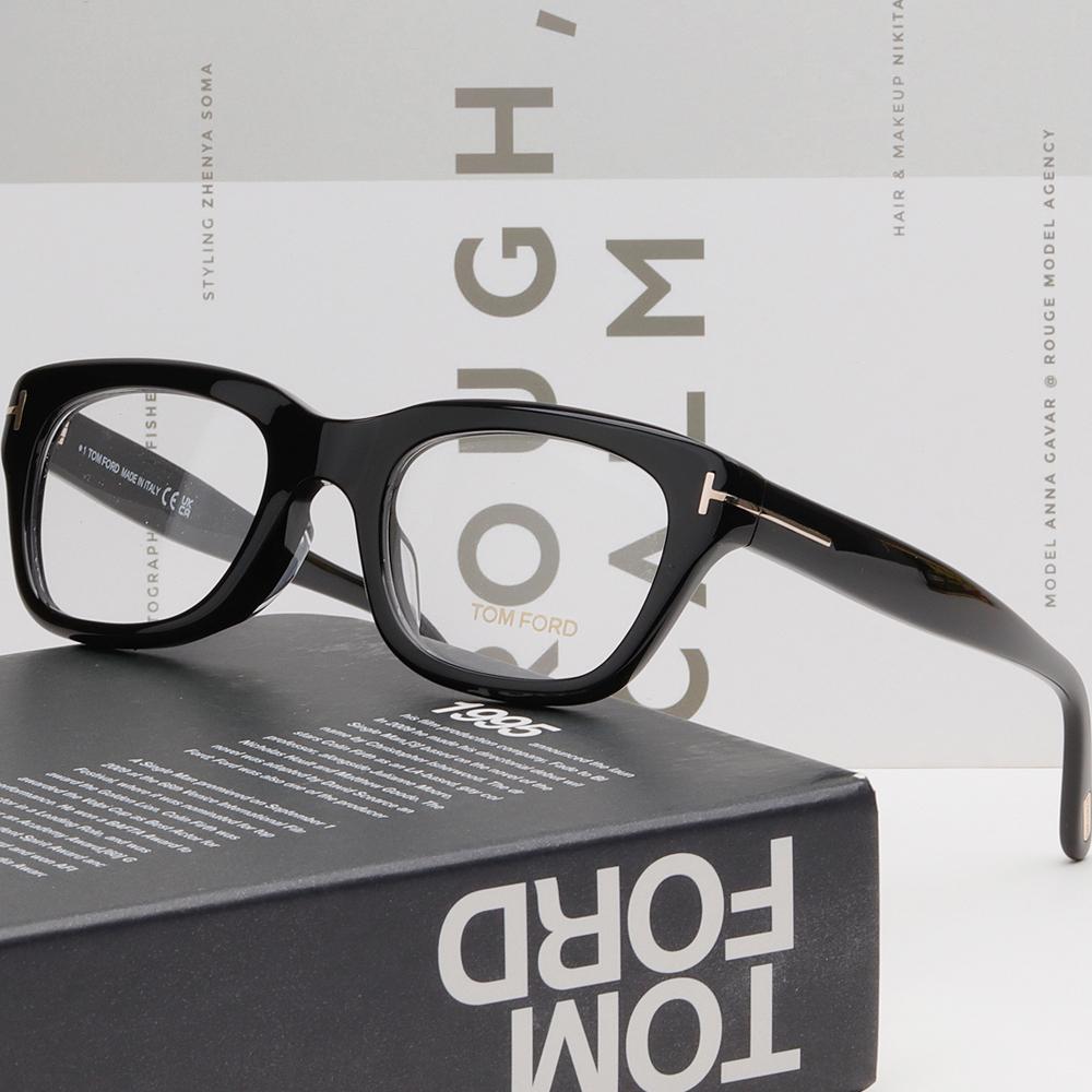 TOM FORD Asian Fit Optical Eyeglass Frame Unisex Gentlemen Style TF5178F 001