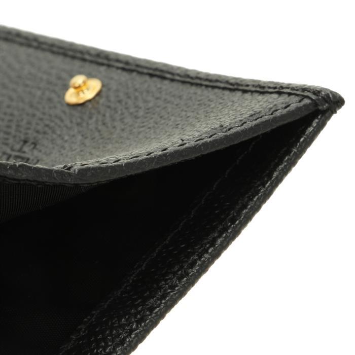 VALENTINO VLogo Signature Leather Bifold Wallet Black 7W2P0AJ3 SNP 0NO
