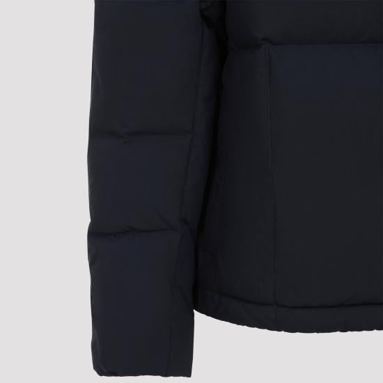 STONE ISLAND Cotton Nylon Tela Down Jacket 4100046 S0462 V0020 NAVY BLUE DOM