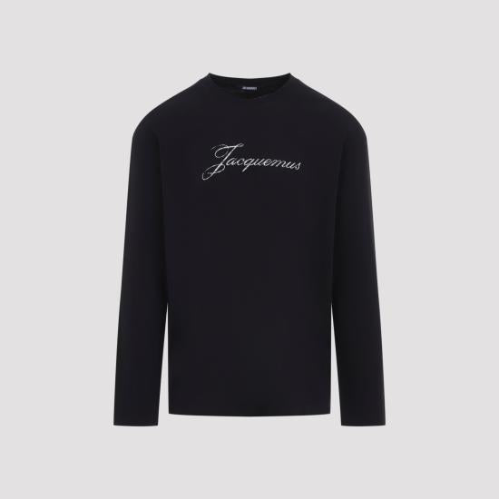 JACQUEMUS Black Long Sleeve Sweatshirt