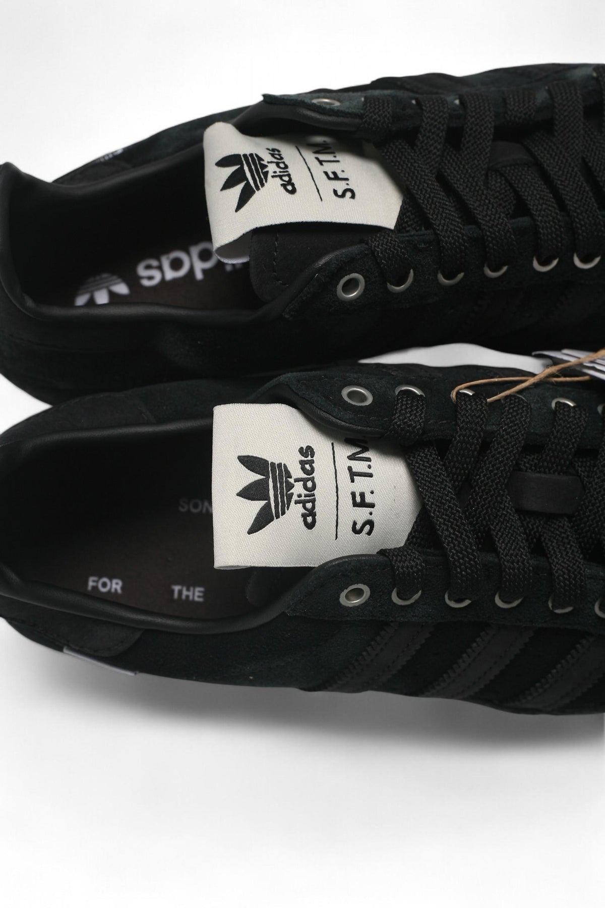 SONG FOR THE MUTE adidas Superstar 82 Black Low-Top Sneakers JP7676