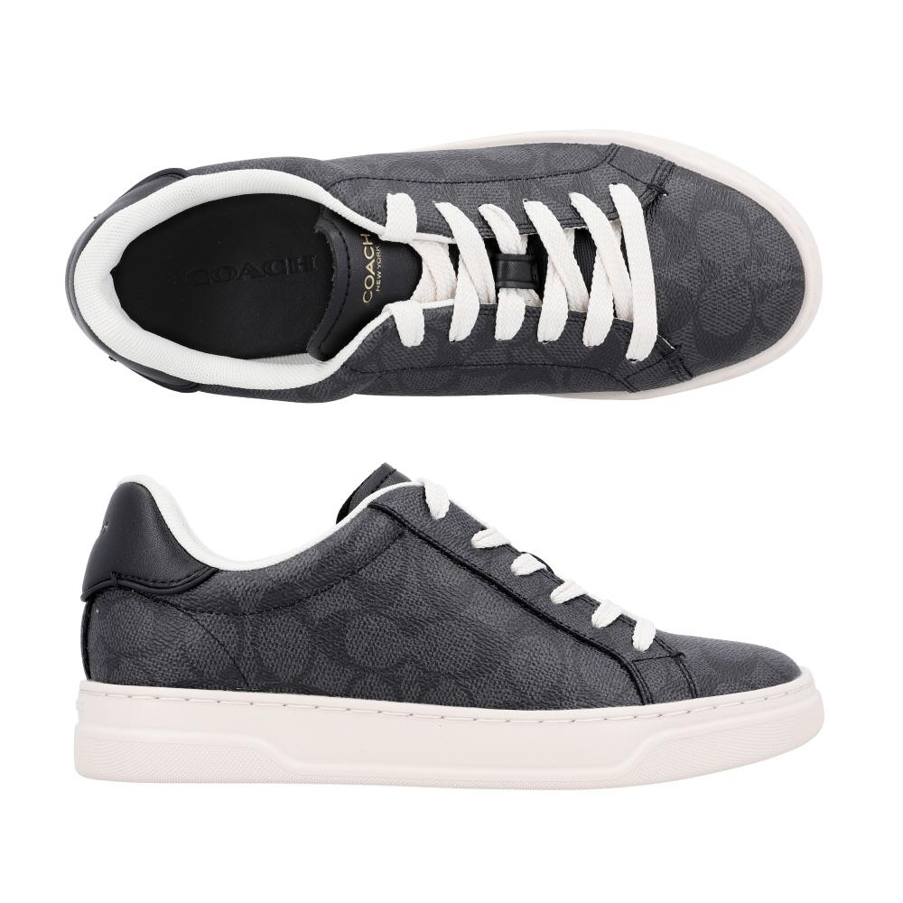 Coach High Line Low-Top Sneakers CQBK Women’s Shoes CCN67 CQ BK