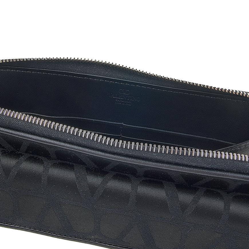 VALENTINO Nylon Iconography Belt Bag Black Unisex Crossbody