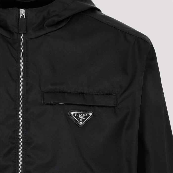 PRADA Re-Nylon Blazer Jacket Black Men’s