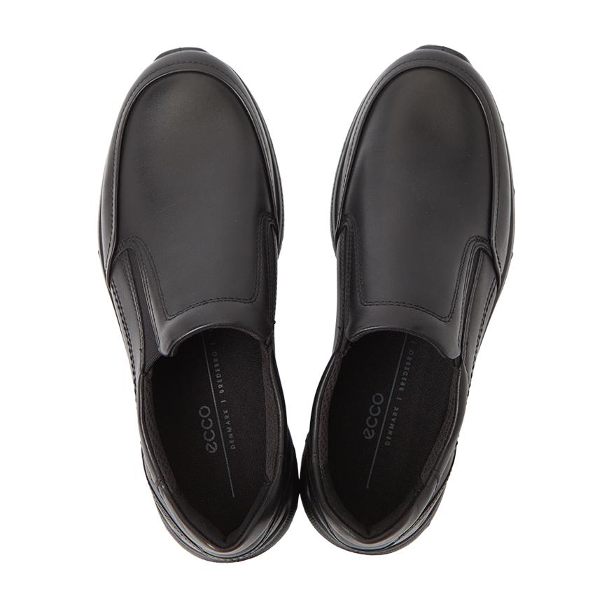 ecco Irving Men’s Slip-On Loafers Black Leather 511744 01001