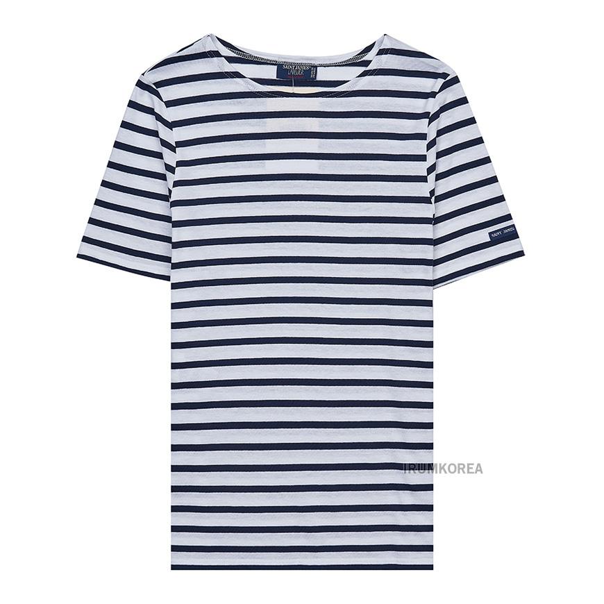 Saint James Unisex Levant T-Shirt 9863 88 NEIGE MARINE