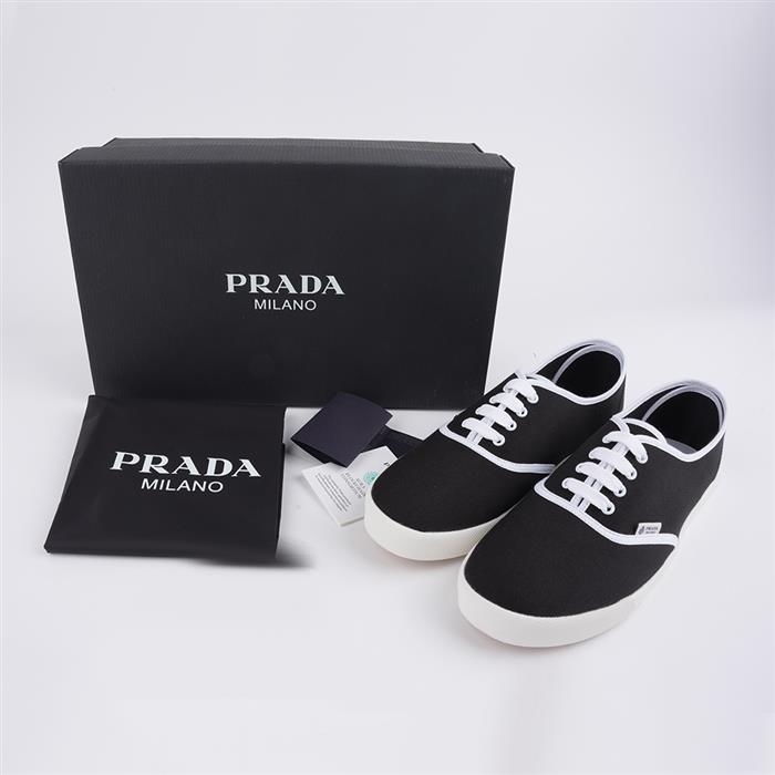 PRADA Drill Fabric Low Top Sneakers