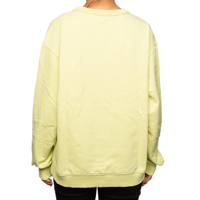 Acne Studios Women’s Logo Oversized Sweatshirt Yellow AI0067