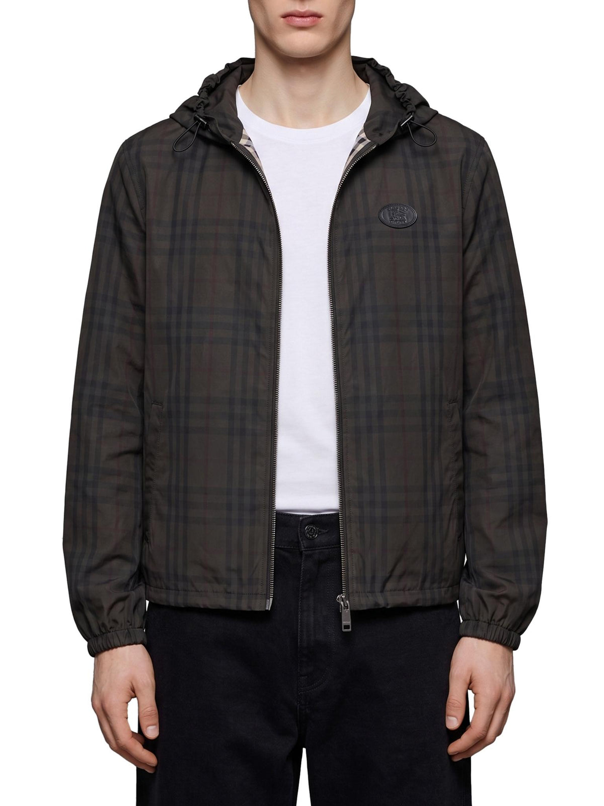 BURBERRY Black Casual Jacket