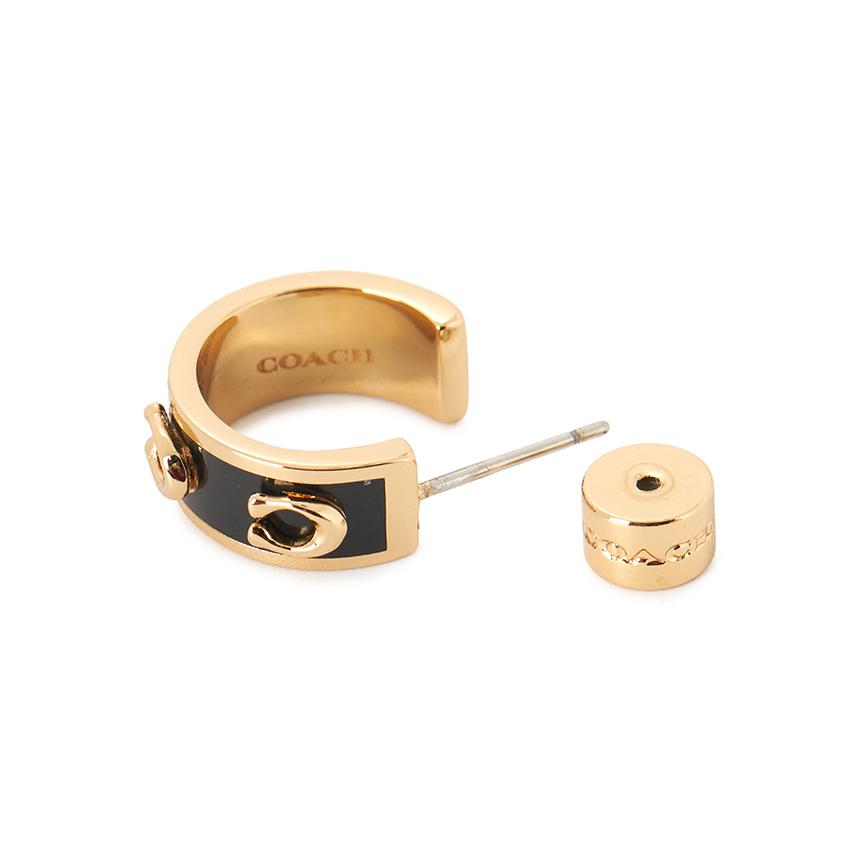 Coach Signature Women’s Earrings 448375 GLD 001
