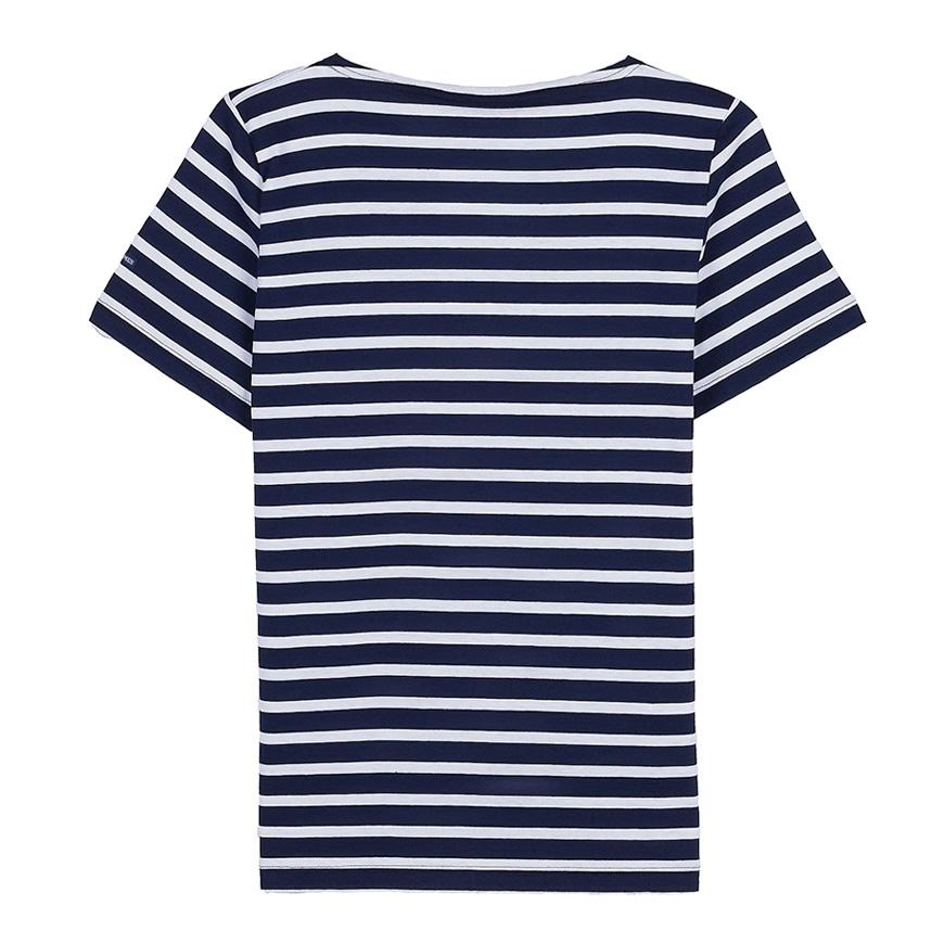 Saint James Etrille II Marine Neige Stripe Women’s T-Shirt