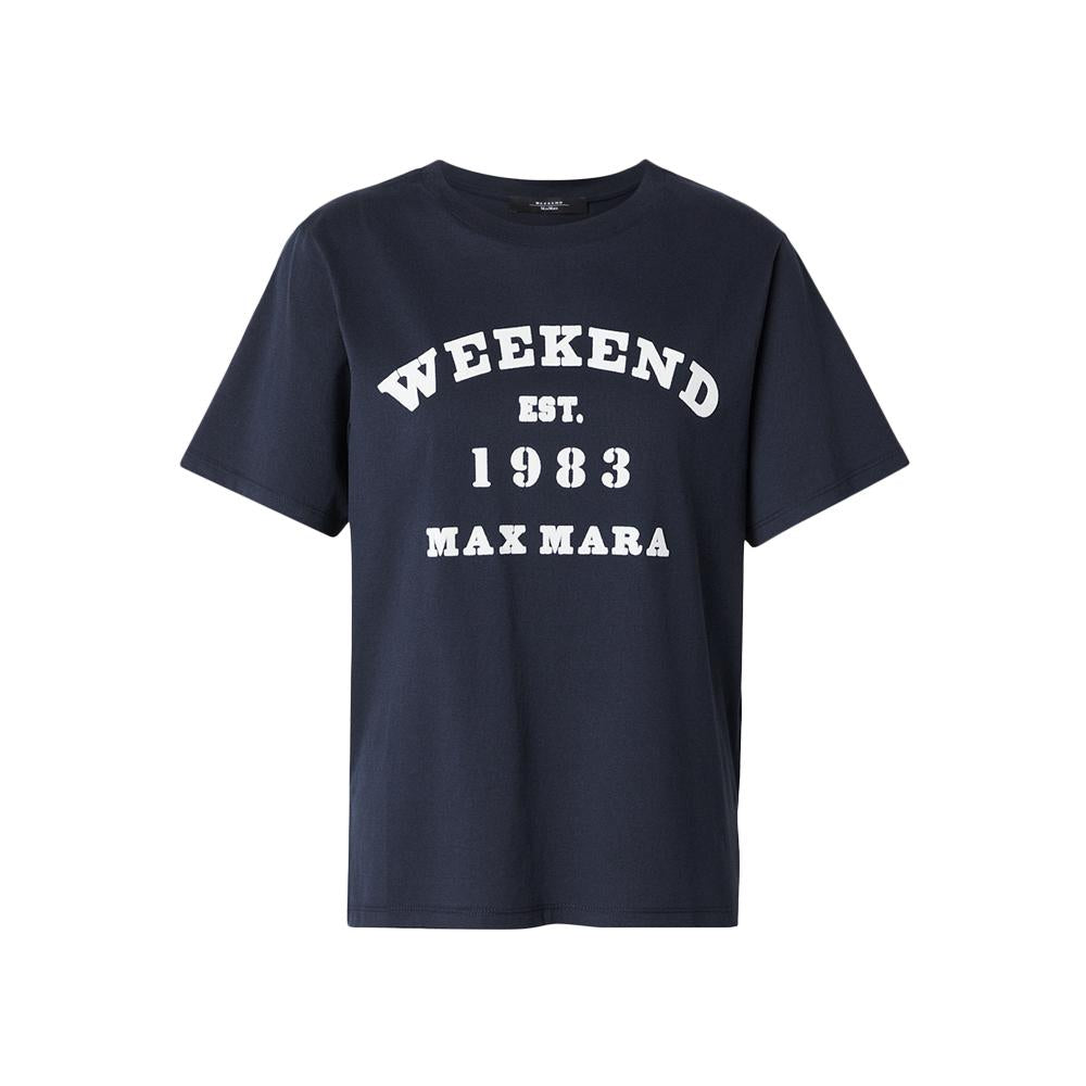 Max Mara Navy TENUE Short Sleeve T-Shirt 261597 1051 007