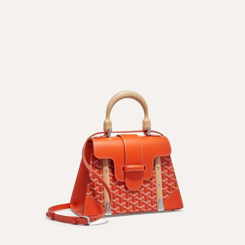 GOYARD Orange Saigon PM Women’s Tote Bag SAIGR2PMLTY07 CL07P
