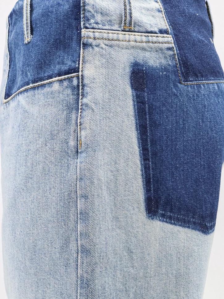 Maison Margiela Black Denim Cropped Jeans for Men