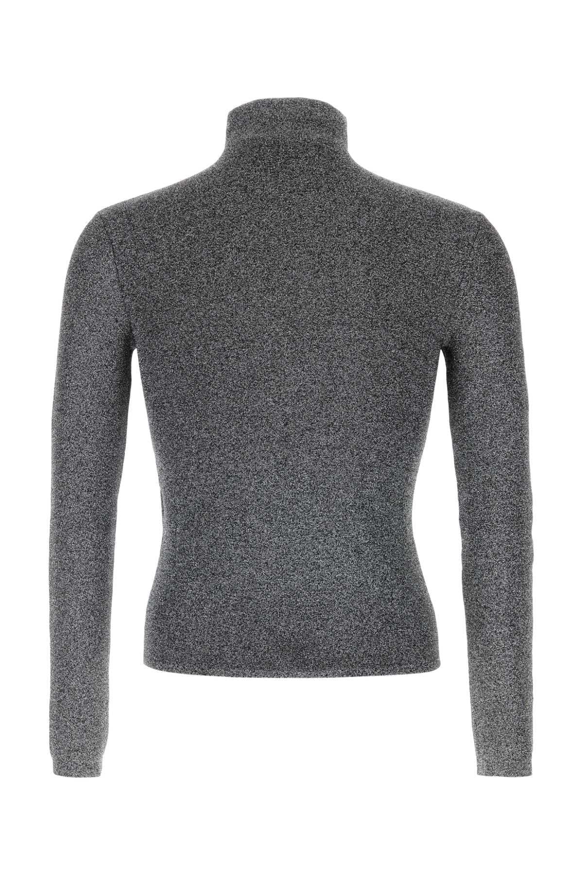 GUCCI Black Wool Turtleneck Sweater