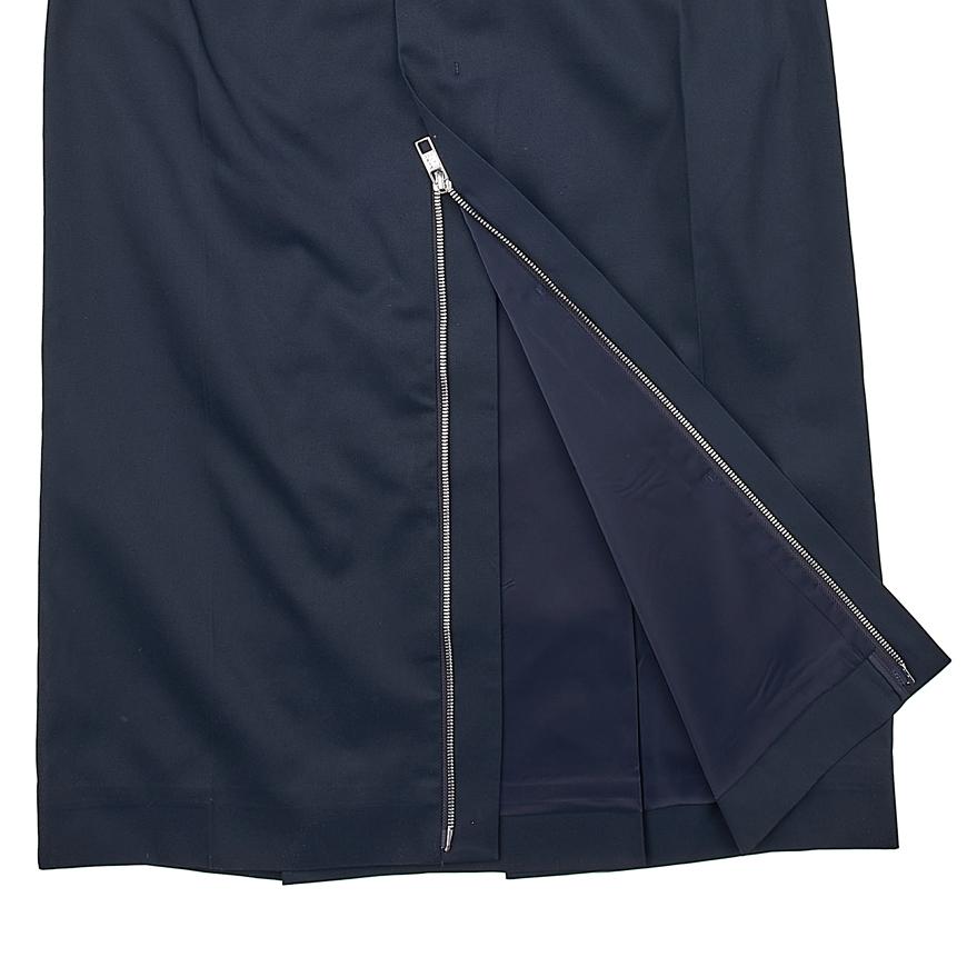 WOOYOUNGMI Low Rise Long Midi Skirt Navy Women’s