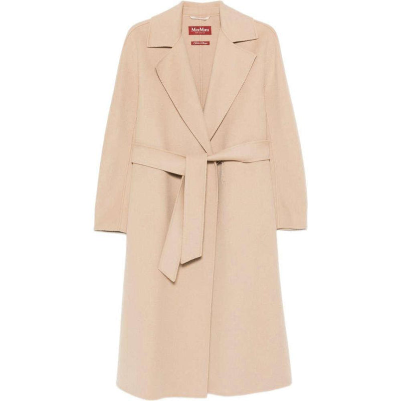Max Mara Studio Beige Wool Blend Women’s Coat