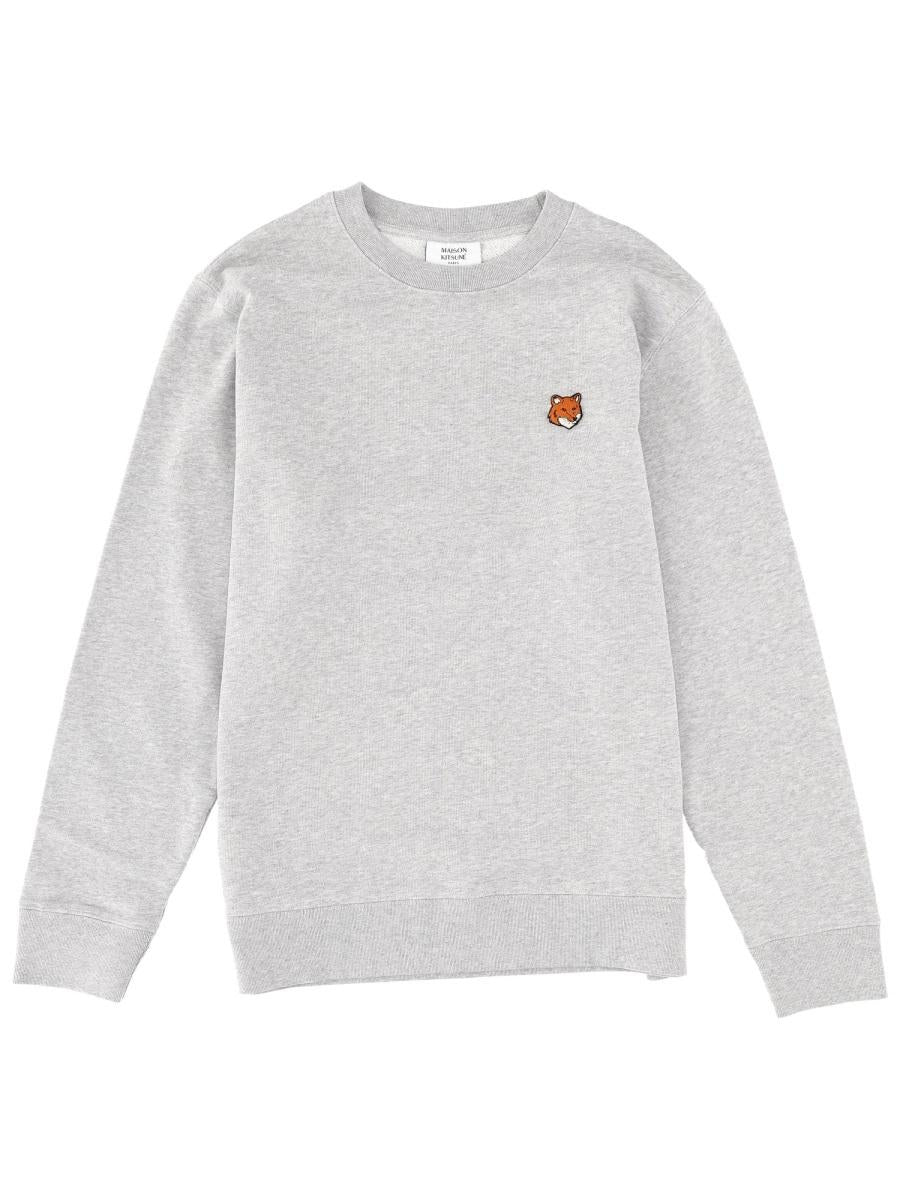 Maison Kitsune Cotton Logo Sweatshirt Men’s Navy