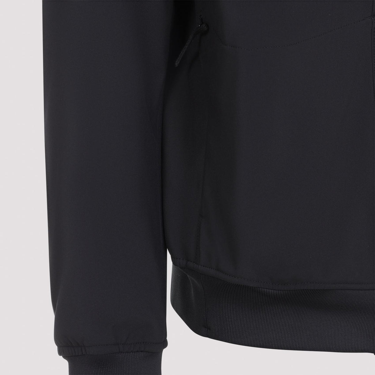 STONE ISLAND Black Nylon Bomber Jacket for Men